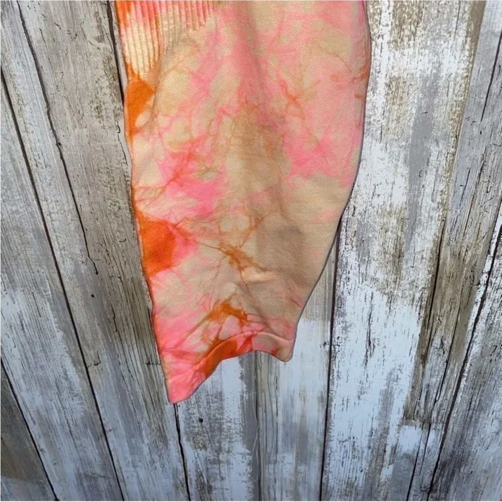 PINK Sunrise Dye High Waist Full Length Leggings - Picture 4 of 13